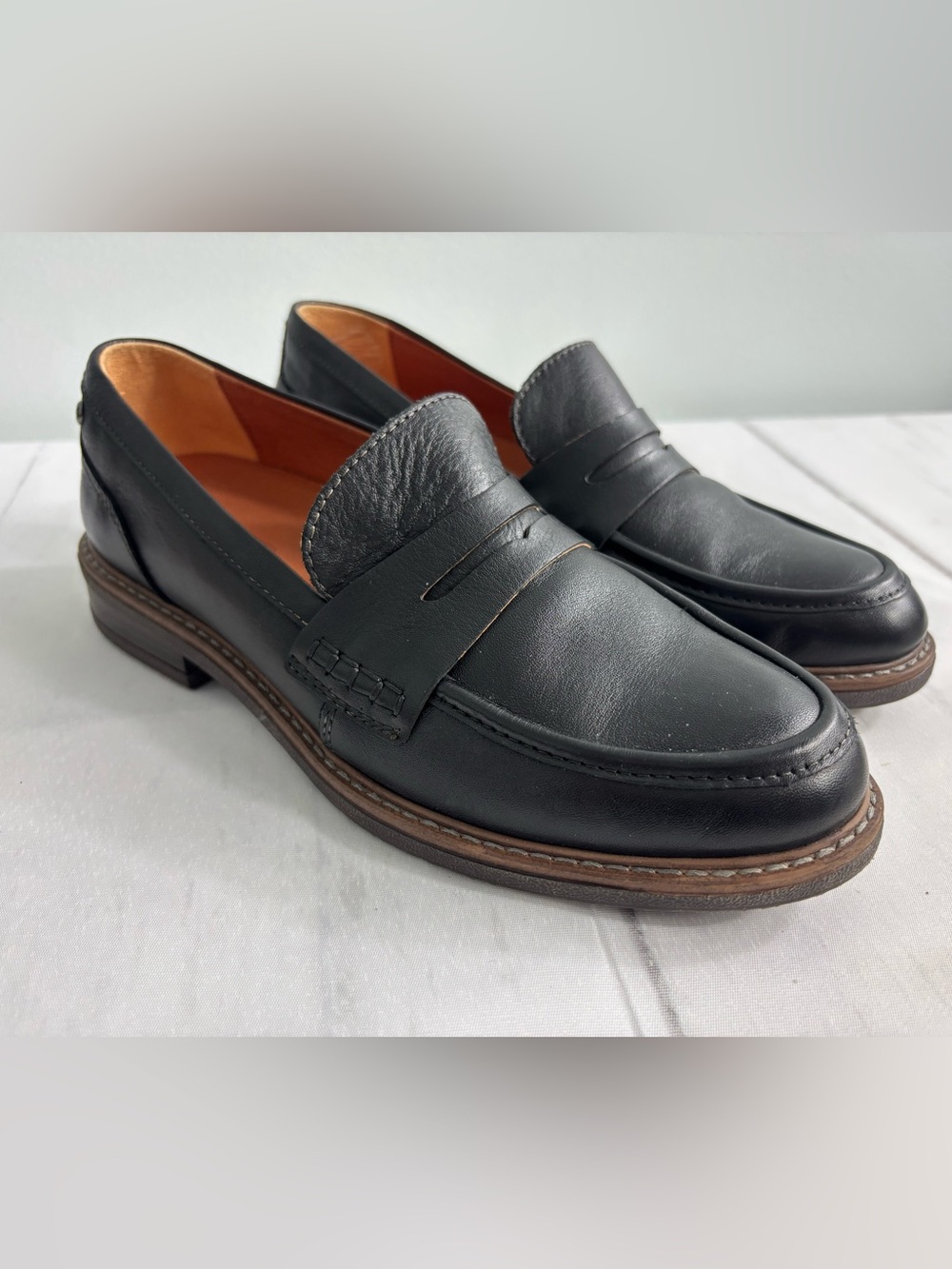 Pikolinos Aldaya Women’s Leather Penny Loafers Handcrafted Finish - Picture 11 of 12